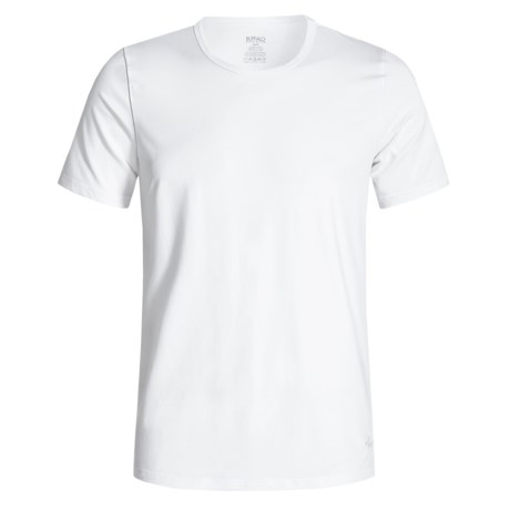 47%OFF メンズアンダー バッファローデビッドBittonマイクロファイバークルーネックTシャツ - （男性用）半袖 Buffalo David Bitton Microfiber Crew Neck T-Shirt - Short Sleeve (For Men)